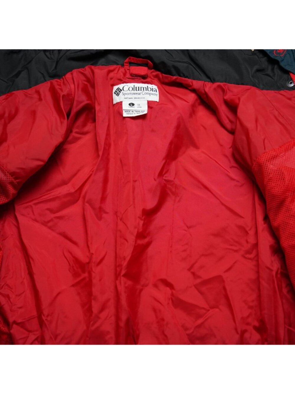 Y2K Columbia Fire Ridge 3 in 1 Jacket Womens L Red Ski Winter Coat Interchange - Picture 12 of 13